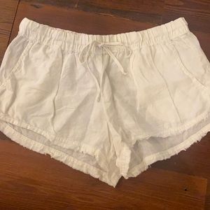 Bella Dahl drawstring linen shorts
